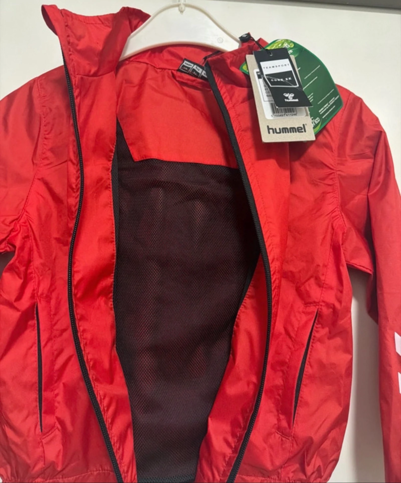 Hummel Jacket Red Size 116 with Removable Hood – photo 6
